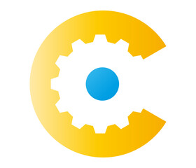 Letter C Logo Design. Modern Abstract Symbol Vector.	