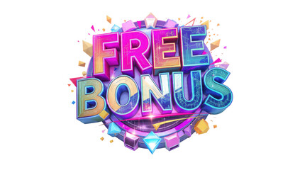 Fototapeta premium Free Bonus 3D Illustration