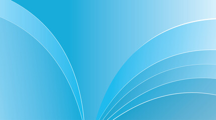 modern abstract blue background design with layers of textured white transparent material in triangle diamond and squares shapes in random geometric