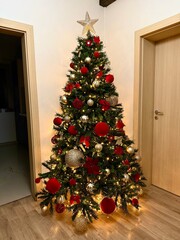 decorated christmas tree