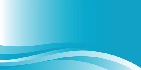 modern.Blue Abstract Waves With Gradients and Curved Lines in Oceanic Design