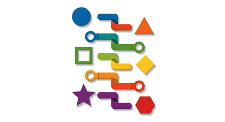 Sales Funnel infographics. Sales Funnel for Social Media and Internet Marketing. Digital pyramid template, mockup Sales Funnel. Vector illustration