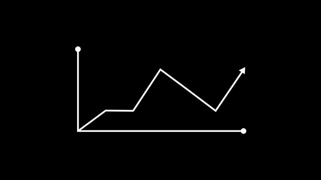 Abstract threedimensional coordinate system illustration showing axes with origin point and directional arrow for data visualization