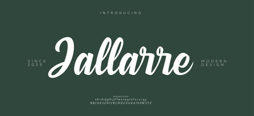 A sophisticated script font with a bold, dramatic flourish, perfect for making a stylish statement in luxury designs.