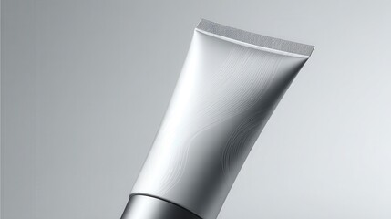 Minimal Cosmetic Tube Mockup with Branding Spot