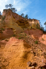 Les Ocres de Rustrel, Parc naturel régional du Luberon, 84, Vaucluse, France