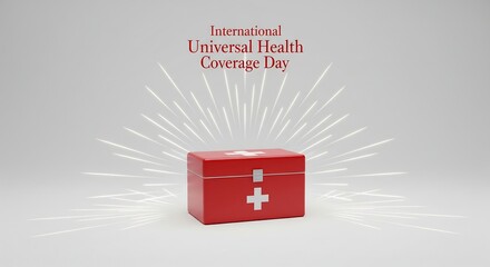 Celebrate International Universal Health Coverage Day with this stunning first aid kit concept radiating bright hope