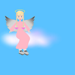 angel with wings
