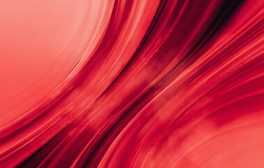 Abstract Vibrant Warm Monochromatic Digital Deep Red Blurred Wave Lines Texture