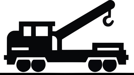 wagon and locomotive icon. locomotive and wagon line icon collection. train, repair train and railway freight cars.container train icon sign, vector illustration ! © ᗰᗩᐯI'S