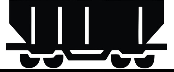 wagon and locomotive icon. locomotive and wagon line icon collection. train, repair train and railway freight cars.container train icon sign, vector illustration ! © ᗰᗩᐯI'S