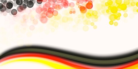 flag of Germany. Classic and hand drawn art style