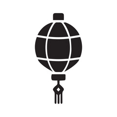 Obraz premium Chinese Lantern Silhouette
