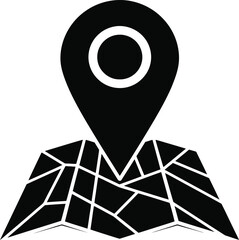 Map Location Pin Navigation Vector