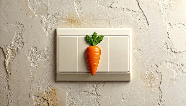 carrots on a bord  background
