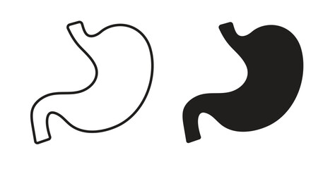 Obraz premium Stomach icon