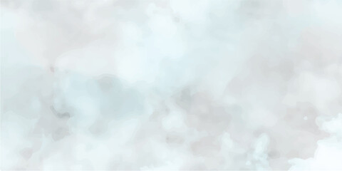 Bright blue abstract sky with fluffy white clouds, a sunny backdrop of summer nature