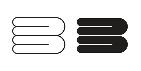 Obraz premium Towel icon