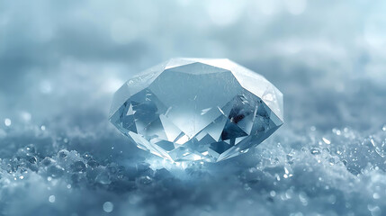 Icy Blue Diamond