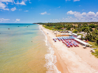 Penha Beach, Jo&atilde;o Pessoa - aerial view of Penha Beach
