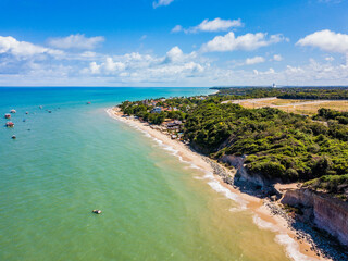 Seixas Beach, Jo&atilde;o Pessoa - aerial view of Seixas Beach