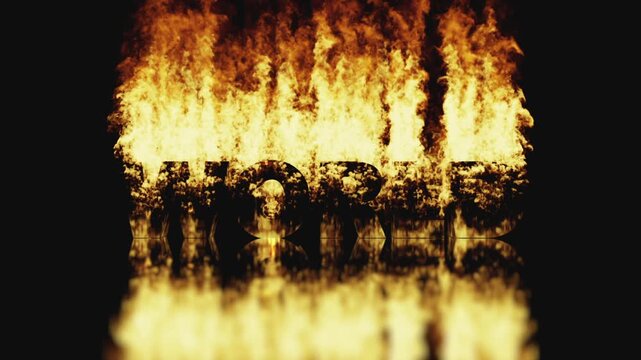 fire on world