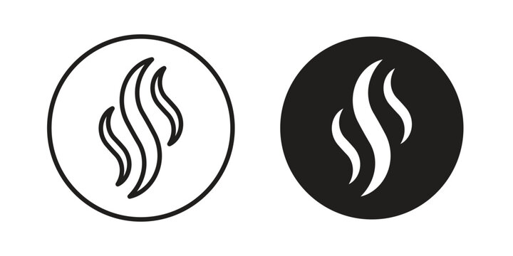 Smoke icon designs collection for mobile, ui, web.