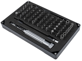 Screwdriver and bit set