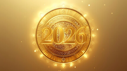 Golden 2026 Coin