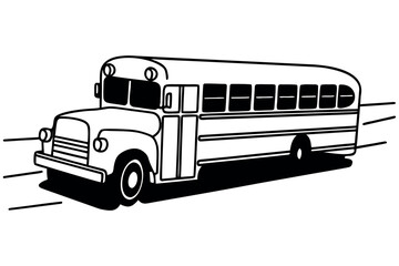vector illustration of a bus