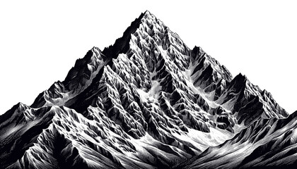 Engraved ski lift illustration featuring both closed cabin gondola and open chairlift designs. This ski lift artwork showcases various aerial transport systems for mountain resorts.