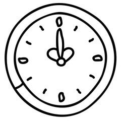 Mental health awareness doodle art icon. line art element illustration concept.