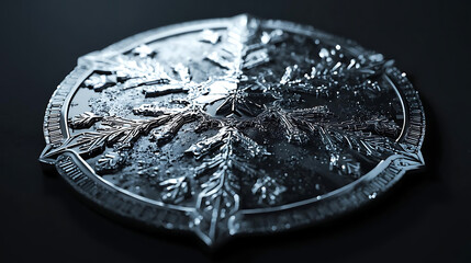 Frosted Metal Shield