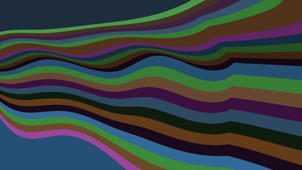 This captivating visuals features a striking array of undulating lines, ideal for adding depth and visual intrigue