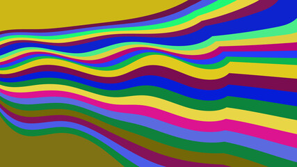 Golden Hue Abstract: Wavy Lines Pattern Background for Modern Graphic Design & Creative Projects