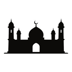 A diverse collection of islamic cultural symbols and geometric patterns rendered as versatile icons for digital and print applications
