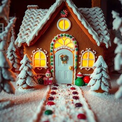 gingerbread house
