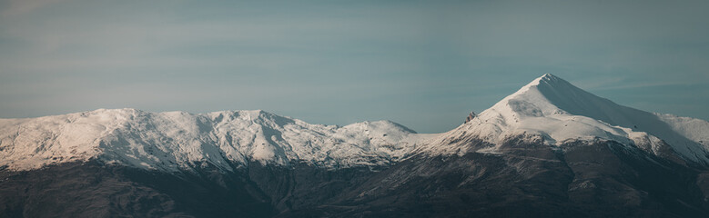 Ljuboten Mountain Range Macedonia Snow