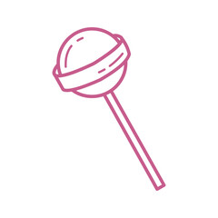 Valentines Day Lollipop Cute Hand Drawn Doodle Illustration