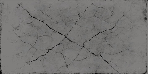 Dry, cracked, and rough texture of an old brown concrete wall showing a natural pattern of broken surface © PAGLAA
