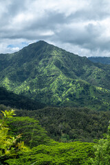 Hanalei Bay Area on Kauai, HI