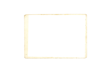 Classic Square Photo Frame Border PNG Transparent