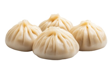 Steamed dim sum dumpling with pleated wrapper, isolated on a white or transparent PNG background. High-resolution Asian food image ideal for menus, packaging, blogs and restaurant branding.