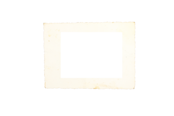 Vintage Style Photo Frame Border PNG Transparent