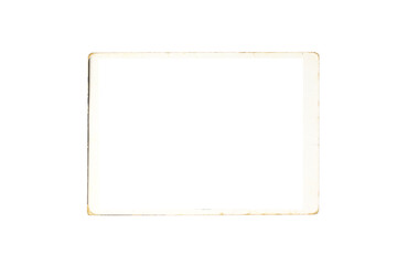 Elegant Decorative Photo Border PNG for Graphic Projects