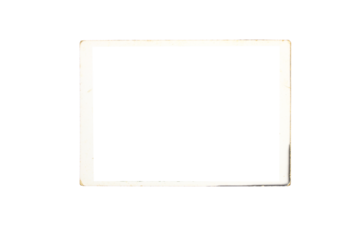 Minimalist Photograph Border PNG with Clear Background