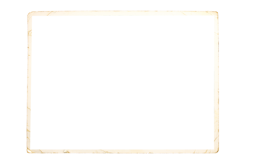 Transparent Photo Frame Border PNG for Editing and Design