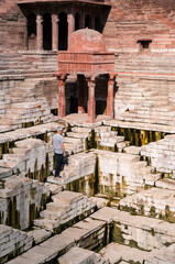 Ancient stepwell in Jodhpur, India