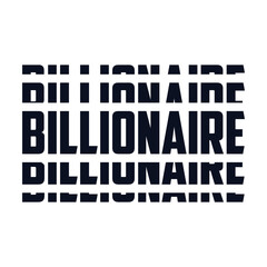 Billionaire text, white and gold, luxury editable text effect style