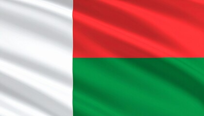 Obraz premium flag of Madagascar